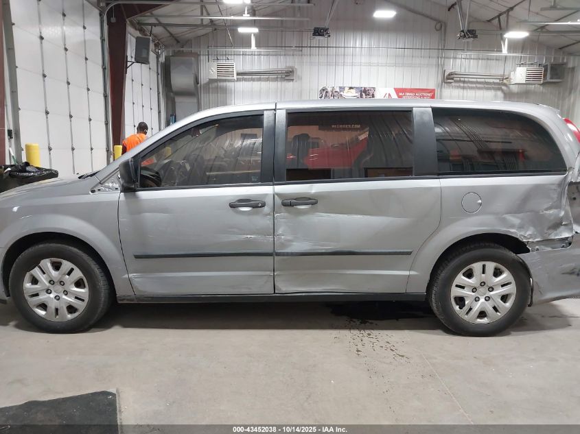 2014 Dodge Grand Caravan American Value Pkg VIN: 2C4RDGBG1ER331360 Lot: 43452038