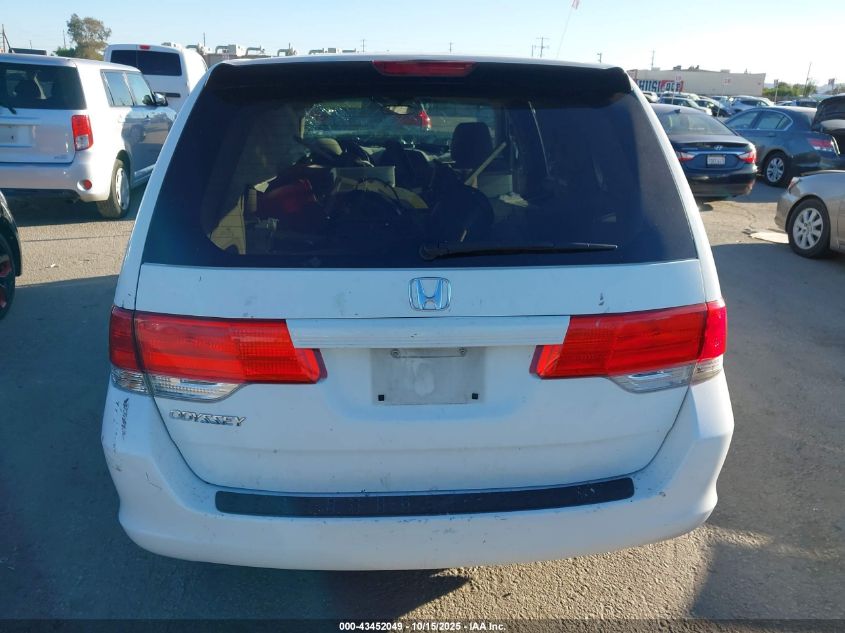 2009 Honda Odyssey Lx VIN: 5FNRL38259B034519 Lot: 43452049