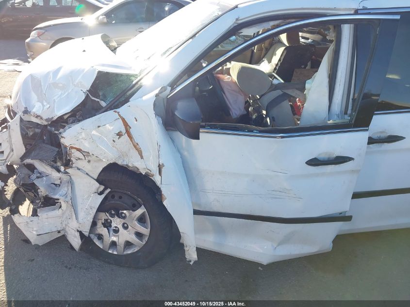 2009 Honda Odyssey Lx VIN: 5FNRL38259B034519 Lot: 43452049