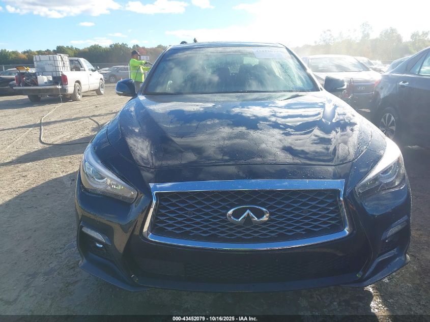 2021 Infiniti Q50 Sensory Awd VIN: JN1EV7CR8MM750015 Lot: 43452079