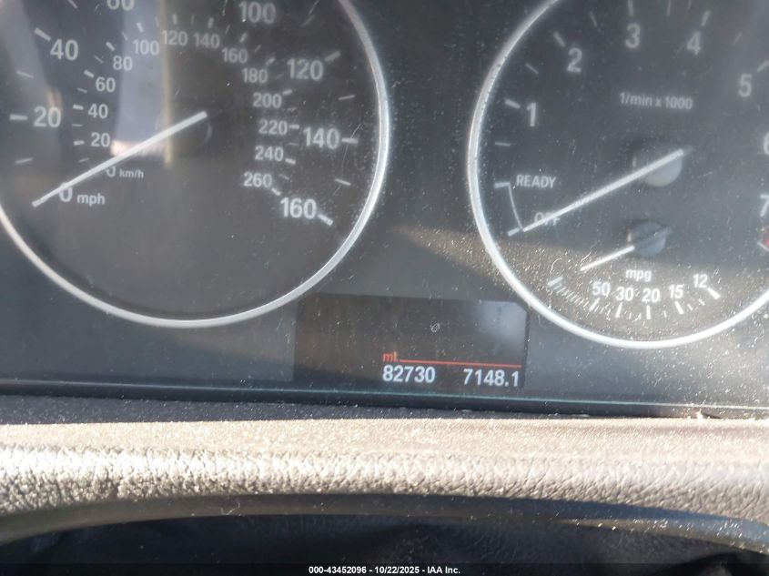 2015 BMW 320I xDrive VIN: WBA3C3G52FNT53727 Lot: 43452096