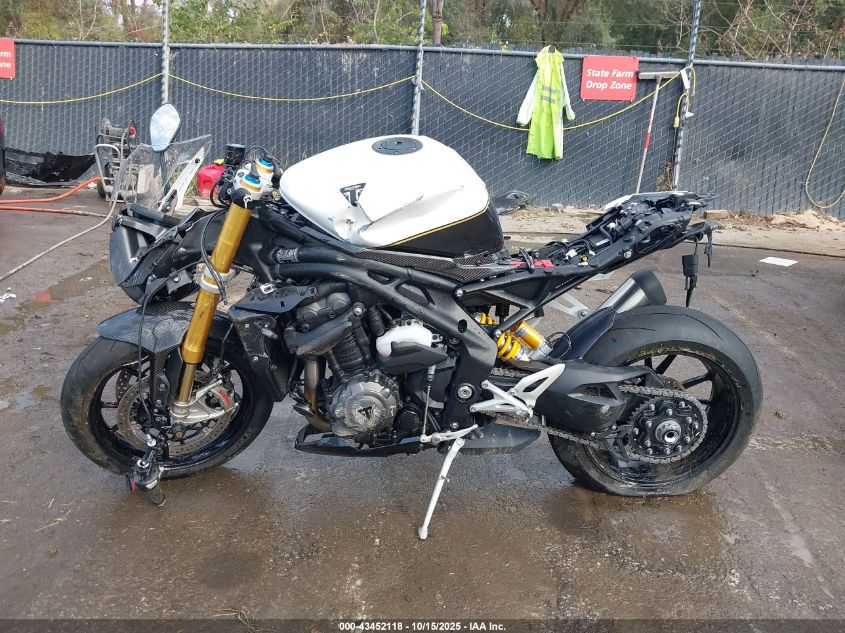 2022 TRIUMPH MOTORCYCLE SPEED TRIPLE 1200 RR SMTP02ST7NTAX1479