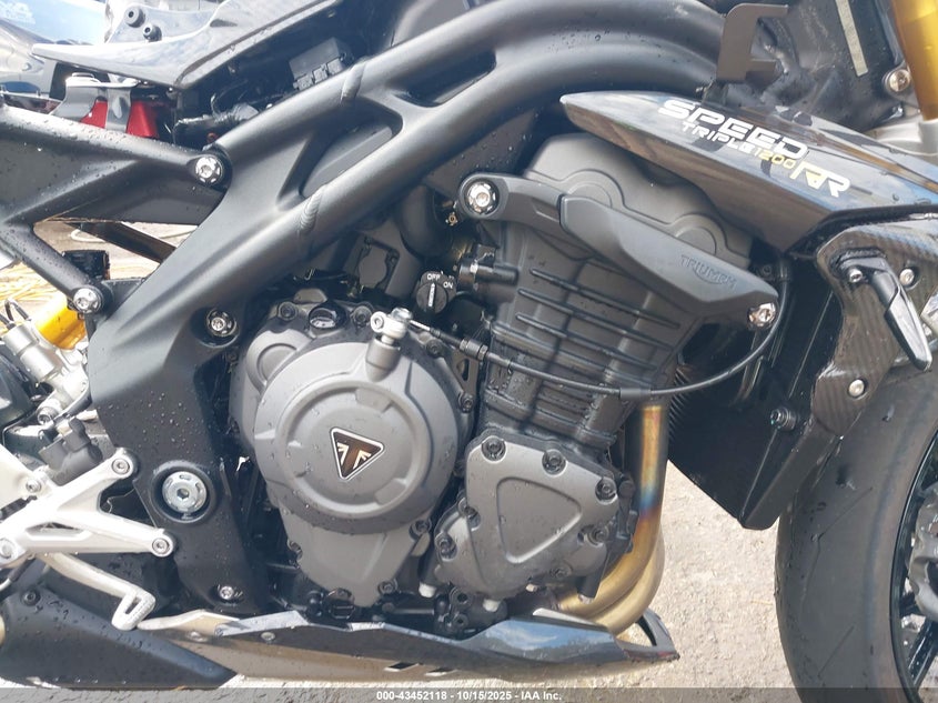 2022 TRIUMPH MOTORCYCLE SPEED TRIPLE 1200 RR SMTP02ST7NTAX1479