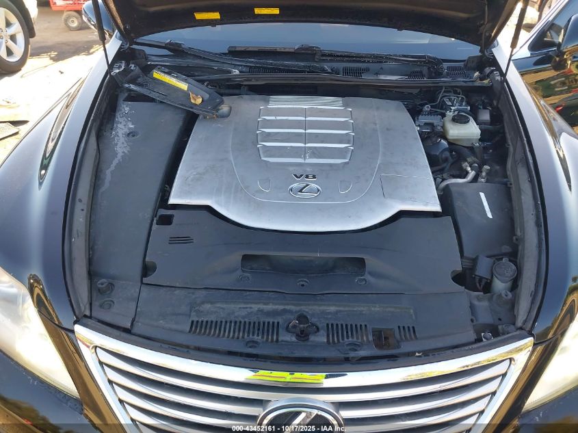 2010 Lexus Ls 460 VIN: JTHCL5EF7A5006332 Lot: 43452161