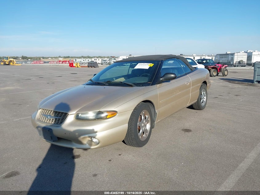 1999 Chrysler Sebring Jxi 3C3EL55H5XT201547 photo #3