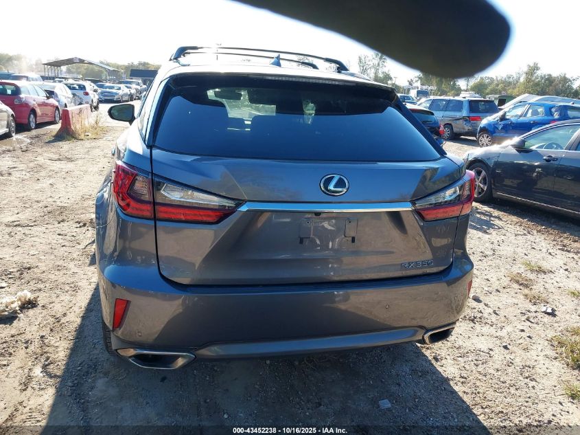 2017 Lexus Rx 350 VIN: 2T2BZMCA0HC062330 Lot: 43452238