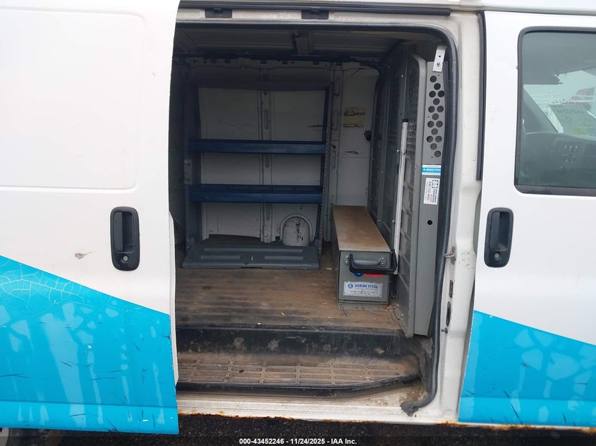 2012 Chevrolet Express 2500 Work Van VIN: 1GCWGFCA1C1165566 Lot: 43452246