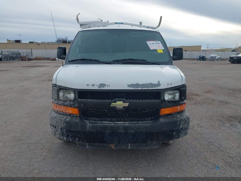 2012 Chevrolet Express 2500 Work Van VIN: 1GCWGFCA1C1165566 Lot: 43452246
