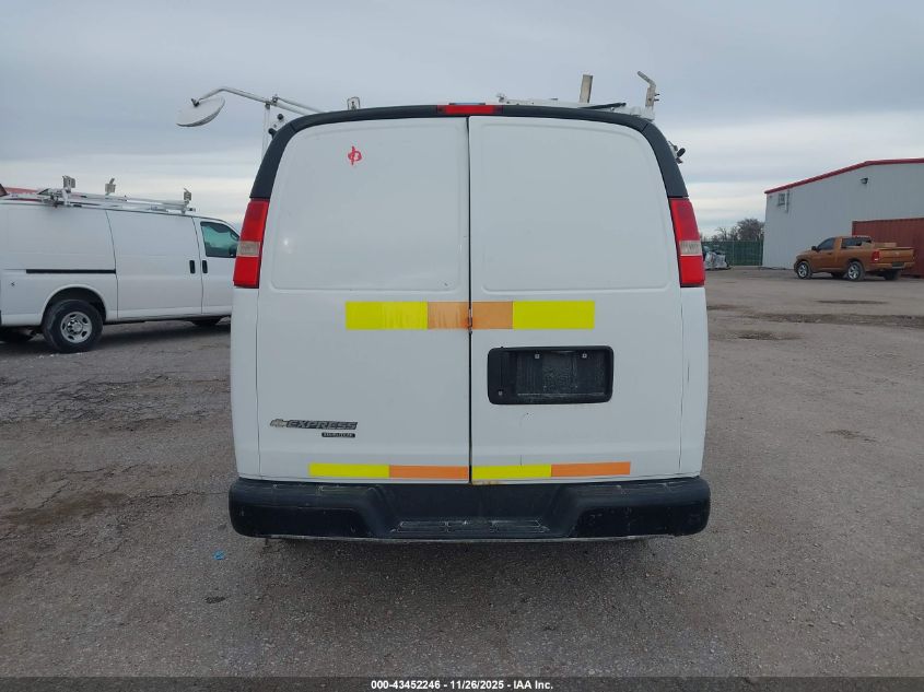 2012 Chevrolet Express 2500 Work Van VIN: 1GCWGFCA1C1165566 Lot: 43452246