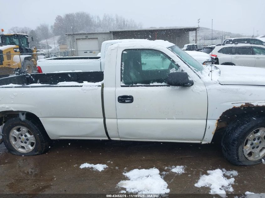 2006 Chevrolet Silverado 1500 Work Truck VIN: 1GCEC14X86Z106548 Lot: 43452276