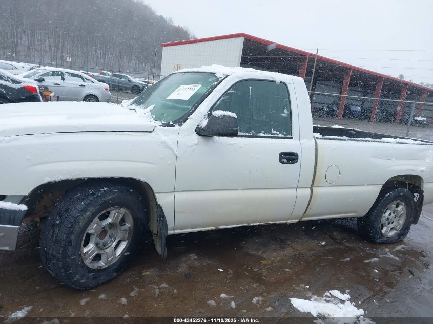 2006 Chevrolet Silverado 1500 Work Truck VIN: 1GCEC14X86Z106548 Lot: 43452276