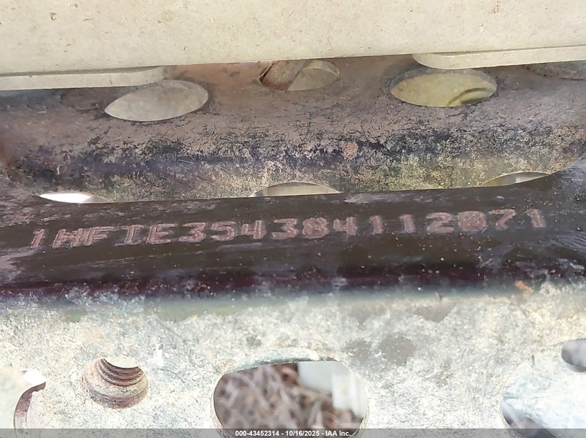 2008 HONDA TRX420 FE 1HFTE354384112071