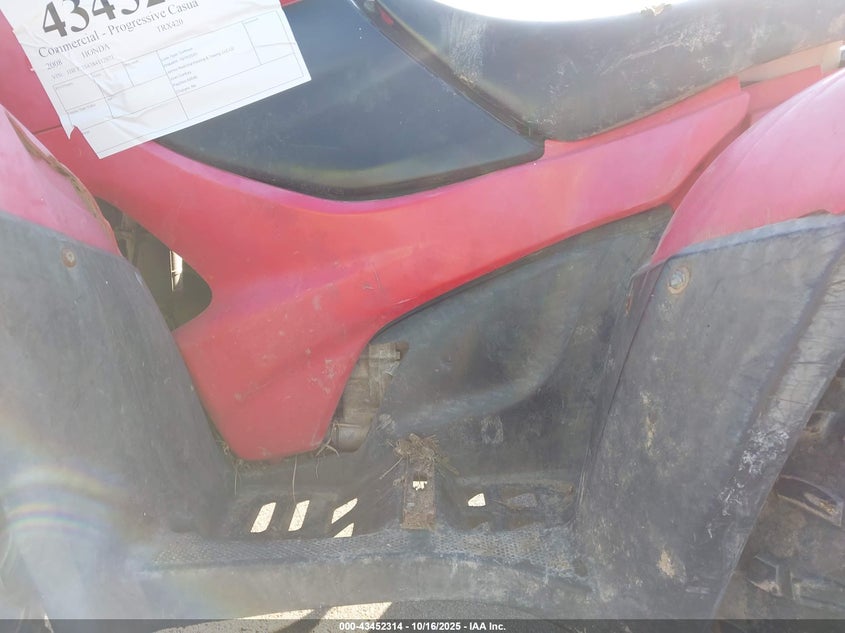 2008 HONDA TRX420 FE 1HFTE354384112071