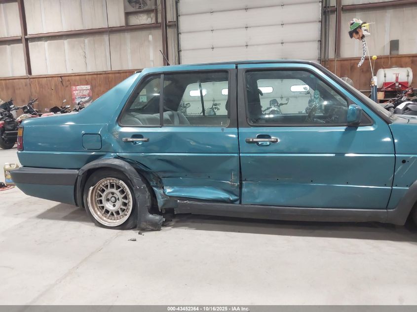 1992 Volkswagen Jetta Gli 16V VIN: WVWTE21G7NW005142 Lot: 43452364
