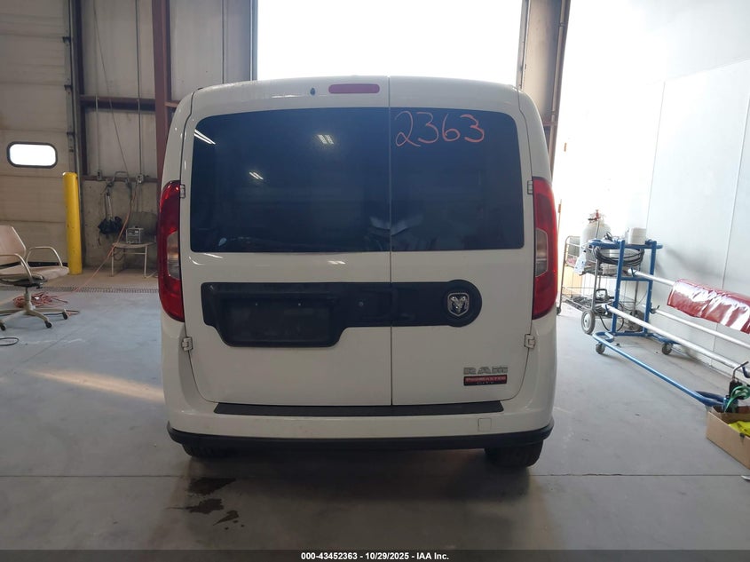 2022 Ram Promaster City Cargo Van VIN: ZFBHRFAB8N6W54277 Lot: 43452363