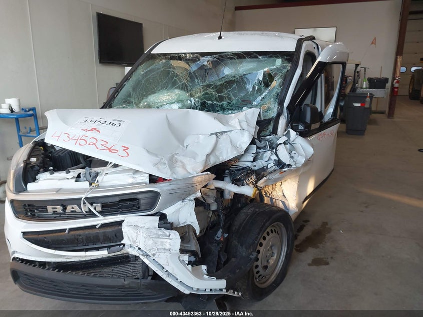 2022 Ram Promaster City Cargo Van VIN: ZFBHRFAB8N6W54277 Lot: 43452363