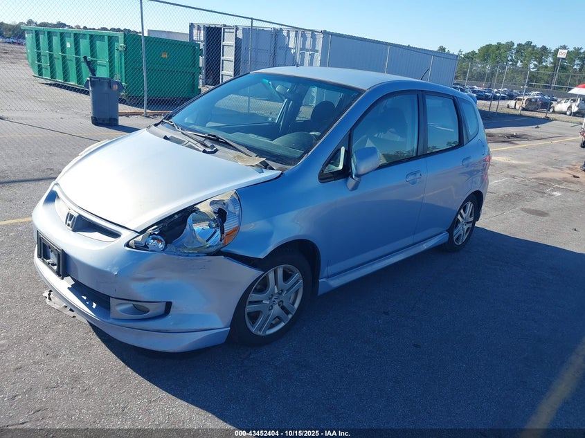 JHMGD38648S053974 2008 HONDA FIT photo no. 2