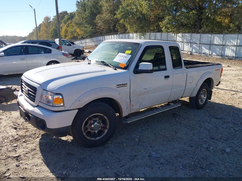2008 Ford Ranger Sport/Xlt VIN: 1FTYR44U88PA38835 Lot: 43452507