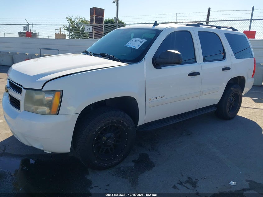 1GNFC13C67J395505 2007 CHEVROLET TAHOE photo no. 2