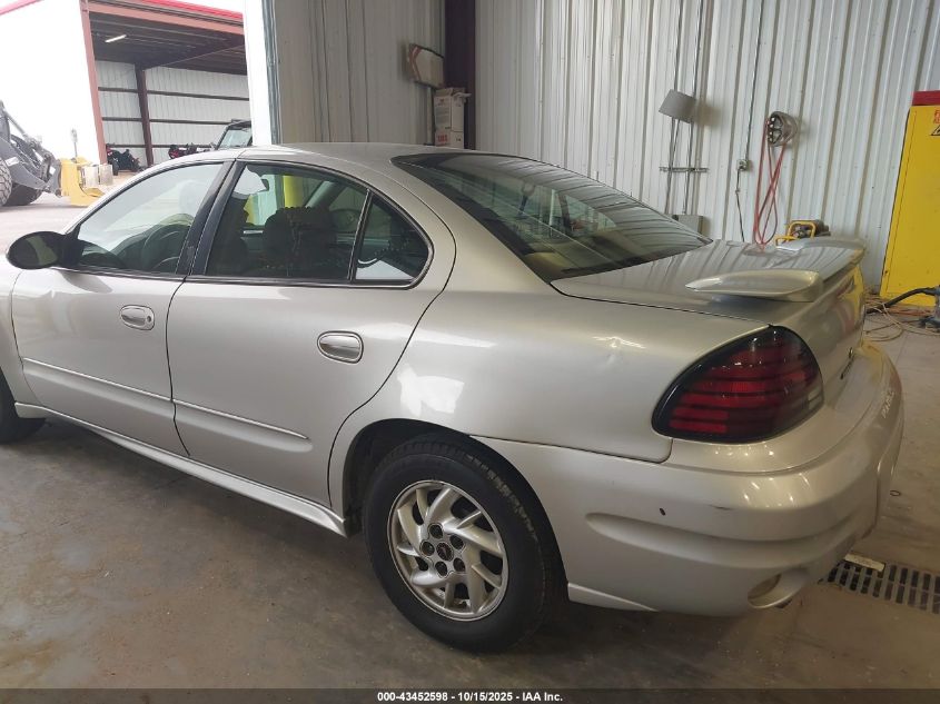 2004 Pontiac Grand Am Se1 VIN: 1G2NF52E44M555532 Lot: 43452598