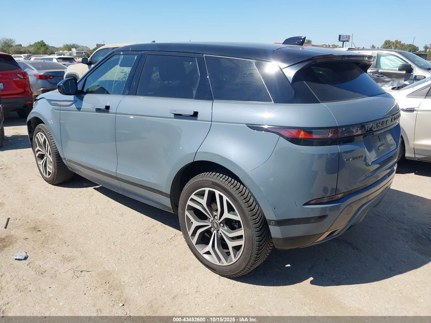 Vin: salzl2fxxlh021578, lot: 43947451, land rover range rover evoque first edition 20203