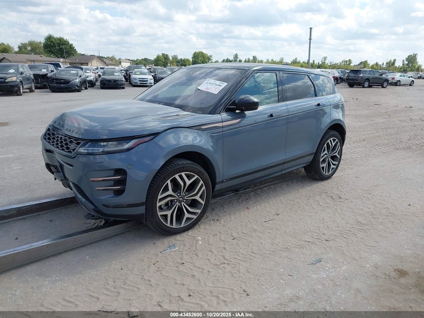 Vin: salzl2fxxlh021578, lot: 43947451, land rover range rover evoque first edition 20202