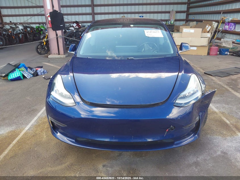 2018 Tesla Model 3 Long Range/Mid Range VIN: 5YJ3E1EA1JF004308 Lot: 43452623
