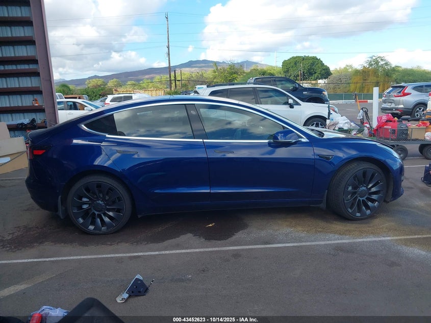 2018 Tesla Model 3 Long Range/Mid Range VIN: 5YJ3E1EA1JF004308 Lot: 43452623