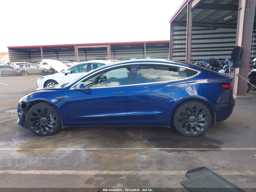 2018 Tesla Model 3 Long Range/Mid Range VIN: 5YJ3E1EA1JF004308 Lot: 43452623