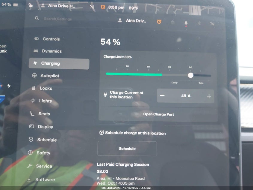 2018 Tesla Model 3 Long Range/Mid Range VIN: 5YJ3E1EA1JF004308 Lot: 43452623