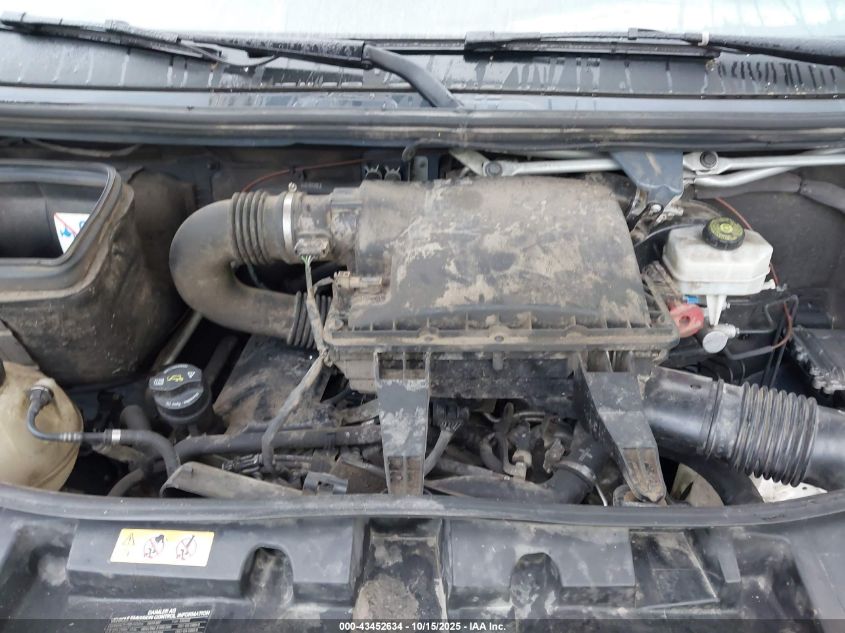 2019 Mercedes-Benz Sprinter 2500 High Roof V6 VIN: WD4PF1CD1KP130211 Lot: 43452634