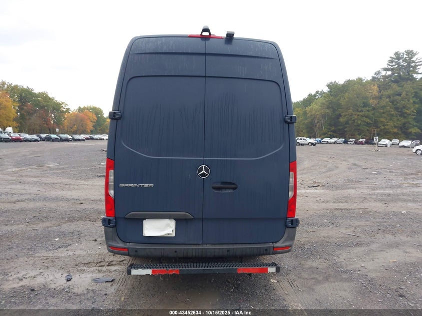 2019 Mercedes-Benz Sprinter 2500 High Roof V6 VIN: WD4PF1CD1KP130211 Lot: 43452634