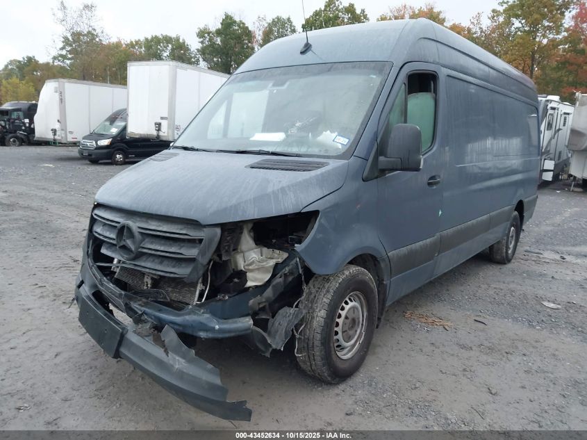 2019 Mercedes-Benz Sprinter 2500 High Roof V6 VIN: WD4PF1CD1KP130211 Lot: 43452634