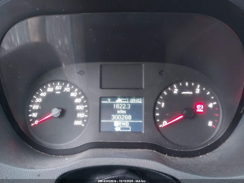 2019 Mercedes-Benz Sprinter 2500 High Roof V6 VIN: WD4PF1CD1KP130211 Lot: 43452634