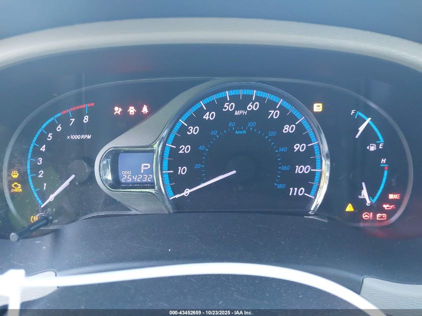 2011 Toyota Sienna Xle V6 VIN: 5TDYK3DC2BS074975 Lot: 43452659