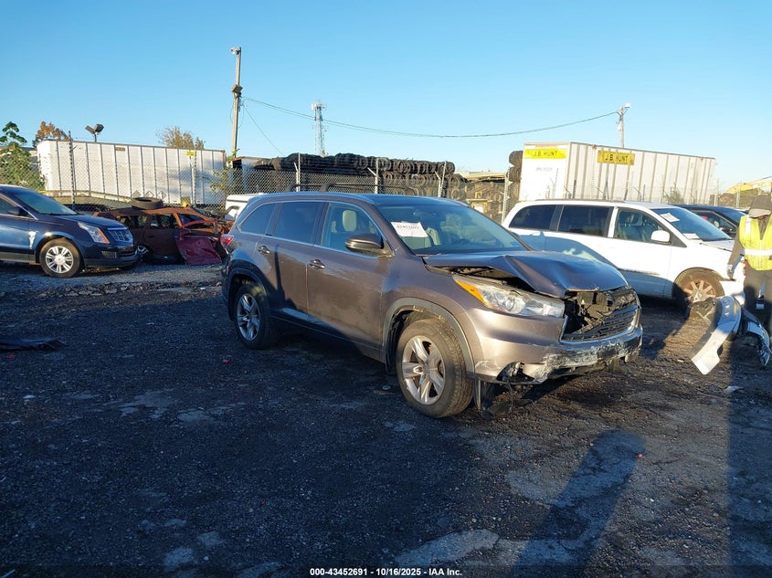 TOYOTA HIGHLANDER LIMITED PLATINUM V6