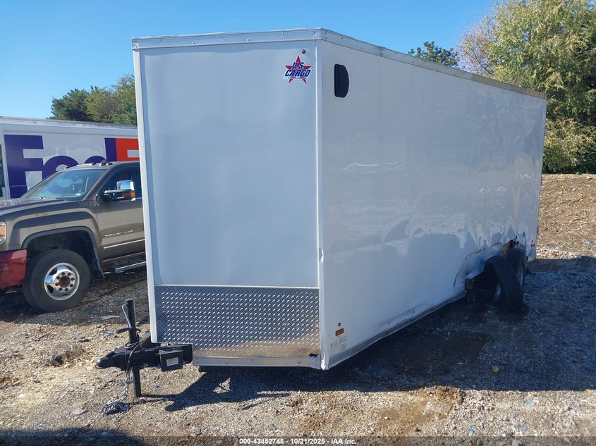 2021 U.S. CARGO ENCLOSED TRAILER auction photo 2