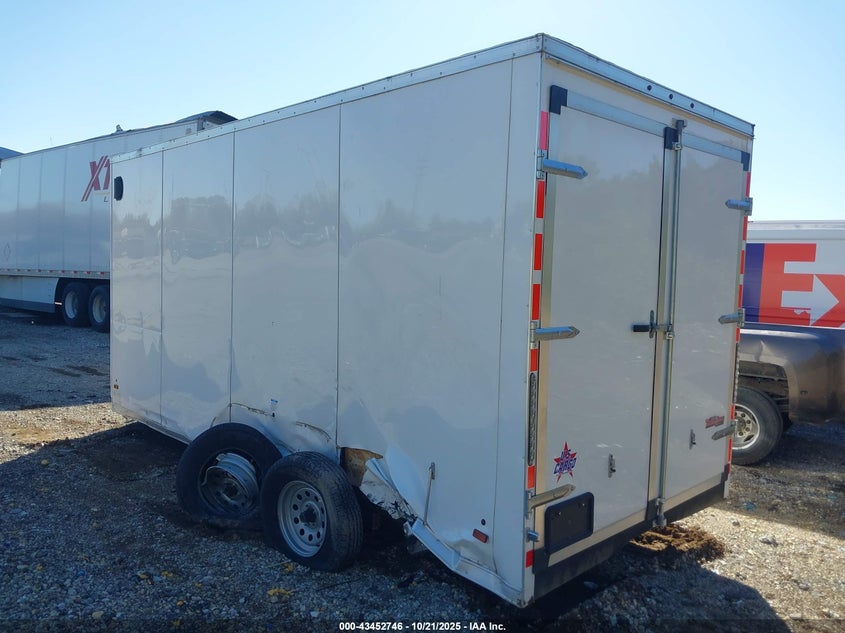 2021 U.S. CARGO ENCLOSED TRAILER auction photo 3