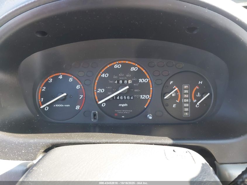 1998 Honda Cr-V Lx VIN: JHLRD1849WC046994 Lot: 43452816