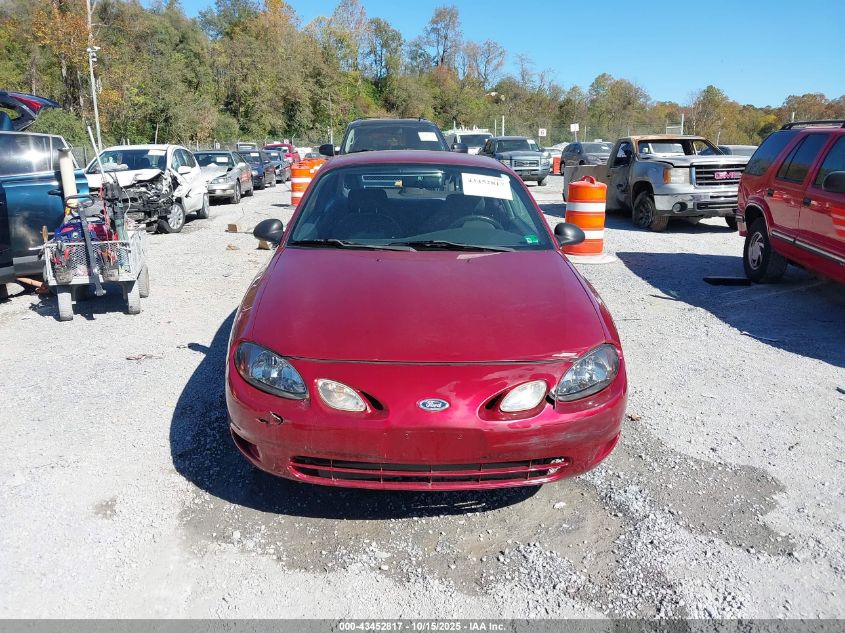 2002 Ford Escort Zx2 VIN: 3FAFP11342R112233 Lot: 43452817