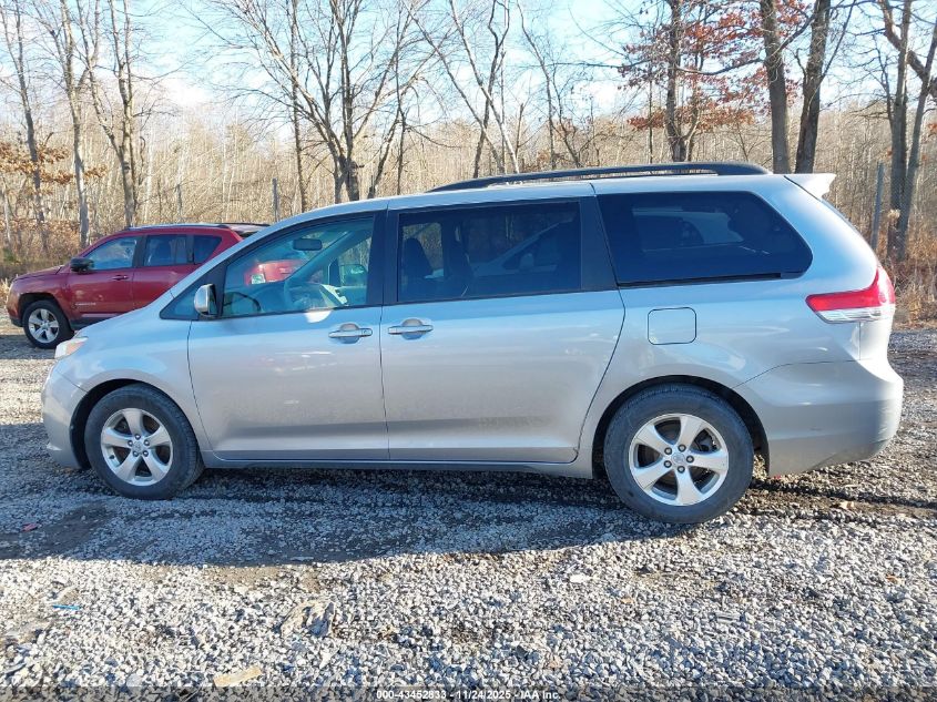 2012 Toyota Sienna Le V6 8 Passenger VIN: 5TDKK3DC6CS188761 Lot: 43452833