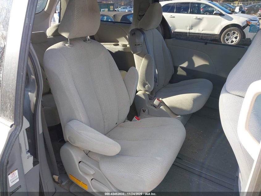 2012 Toyota Sienna Le V6 8 Passenger VIN: 5TDKK3DC6CS188761 Lot: 43452833