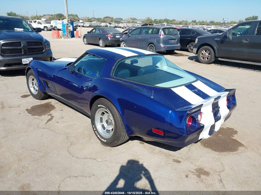 1Z878A5436734 1980 CHEVROLET CORVETTE photo no. 3