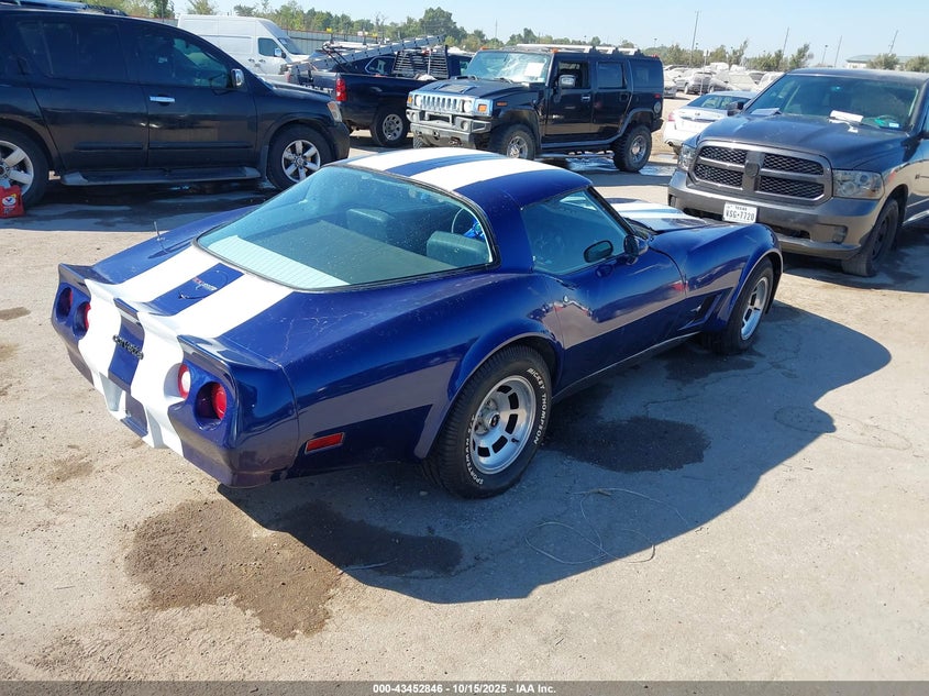 1Z878A5436734 1980 CHEVROLET CORVETTE photo no. 4