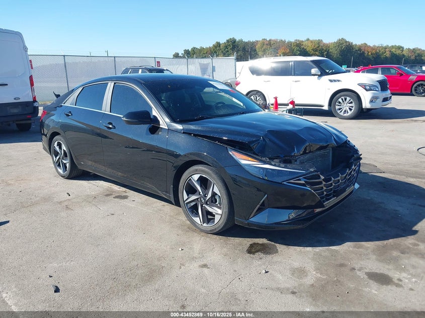 2021 HYUNDAI ELANTRA LIMITED - 5NPLP4AG3MH027553