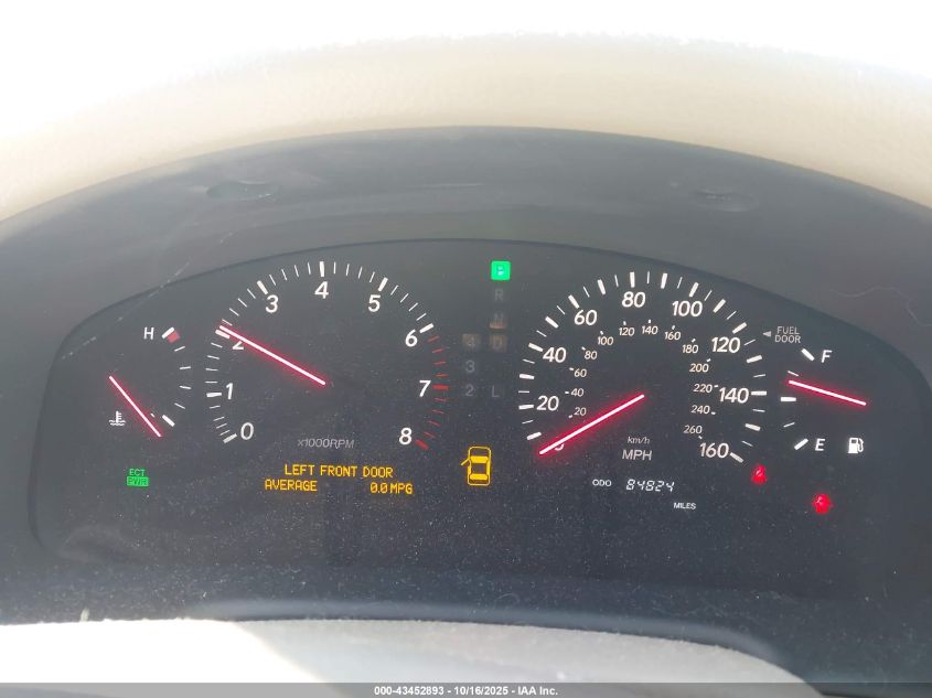 2003 Lexus Ls 430 VIN: JTHBN30FX30104983 Lot: 43452893