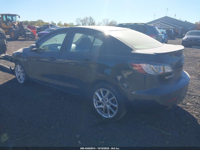 Vin: jm1bl1v91c1684004, lot: 43947765, mazda mazda3 s touring 20123