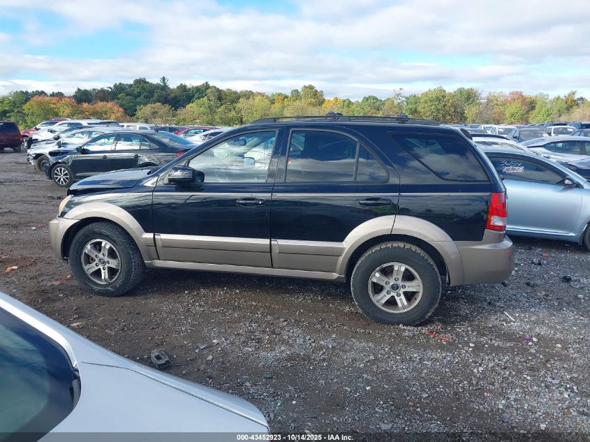 2005 Kia Sorento Ex/Lx VIN: KNDJC733155438157 Lot: 43452923