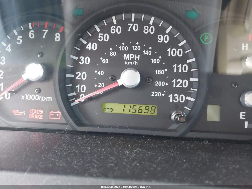 2005 Kia Sorento Ex/Lx VIN: KNDJC733155438157 Lot: 43452923