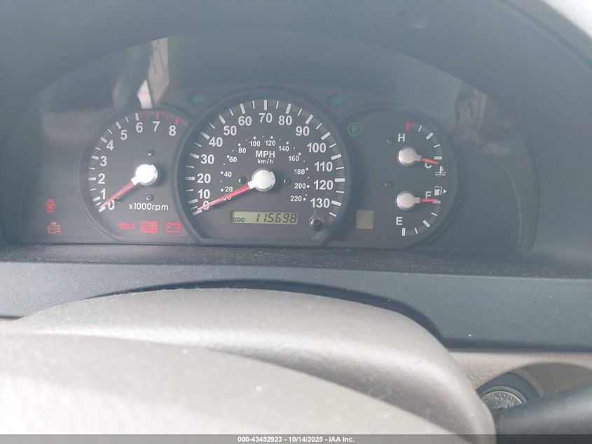 2005 Kia Sorento Ex/Lx VIN: KNDJC733155438157 Lot: 43452923